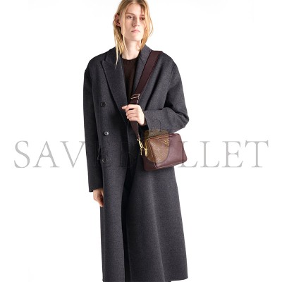 PRADA SMALL LEATHER SHOULDER BAG 1BH082 (22*14.5*8.5cm) PRADA SMALL LEATHER SHOULDER BAG 1BH082 (22*14.5*8.5cm)